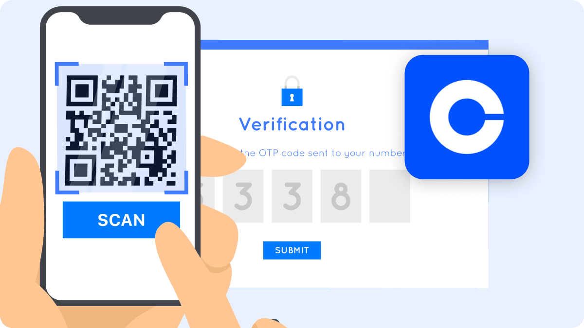 coinbase authenticator qr code