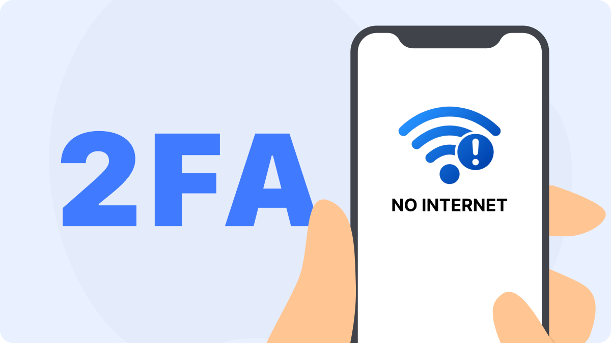 how 2fa works without internet