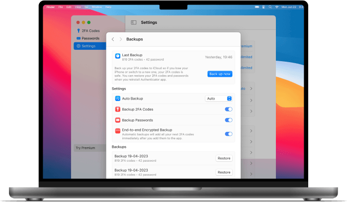 microsoft authenticator app mac os