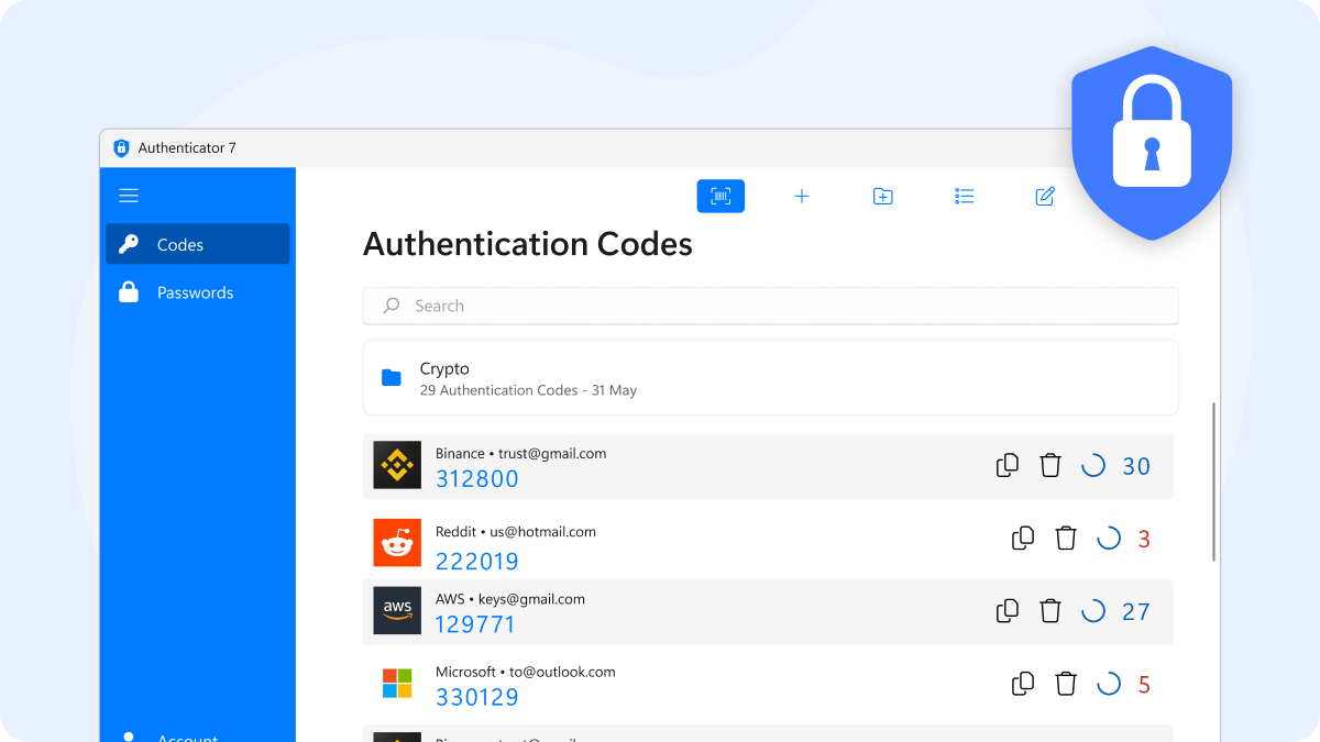application d'authentification binance