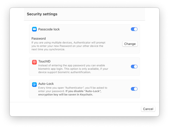 authenticator uusi puhelin