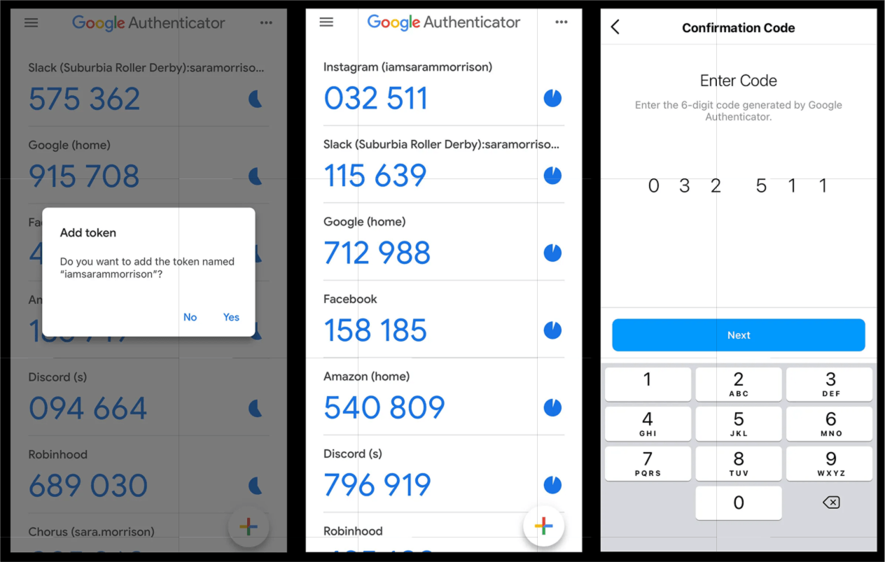 Transfer google authenticator to new phone Transfer google authenticator to new phone